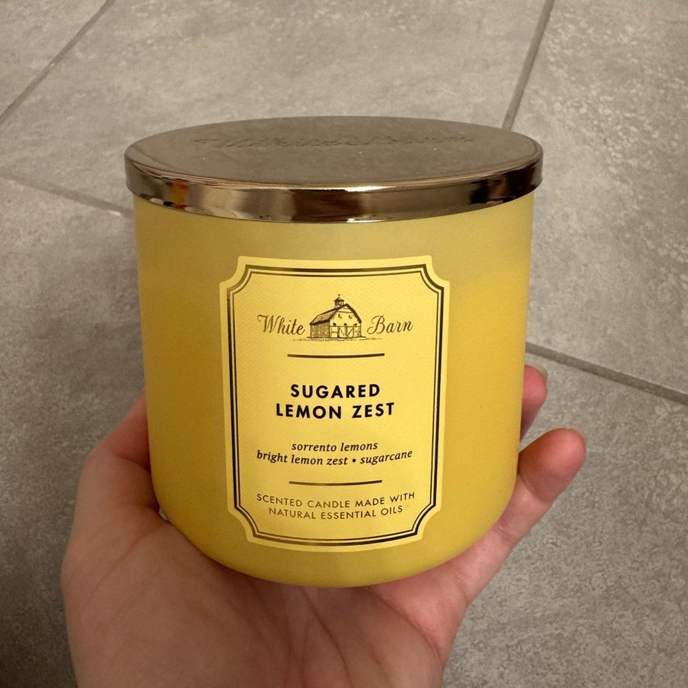NWT Bath & Body Works 3 Wick Candle
